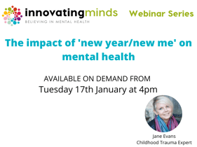 Webinar - new year new me - January 2023 
